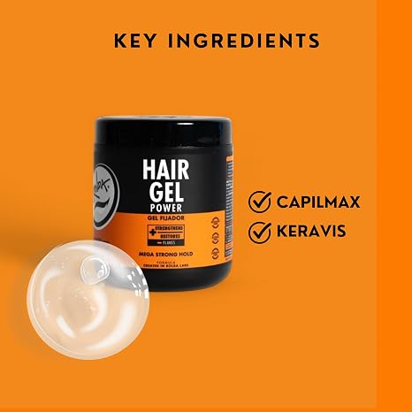 Rolda Power Strong Hold Hair Gel for Men, 35.2 fl. oz.