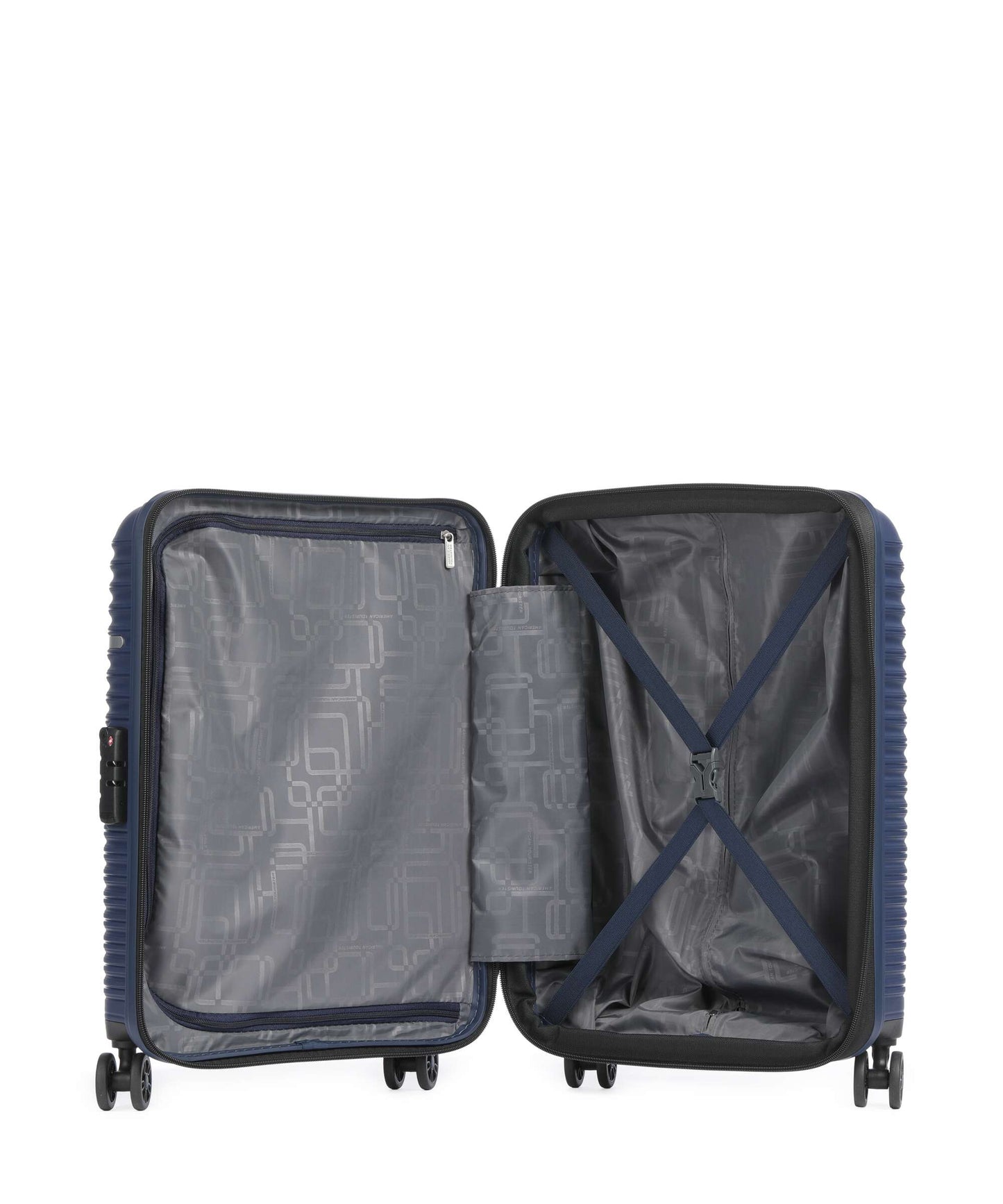American Tourister Liftoff 4-Rollen Trolley midnight blue