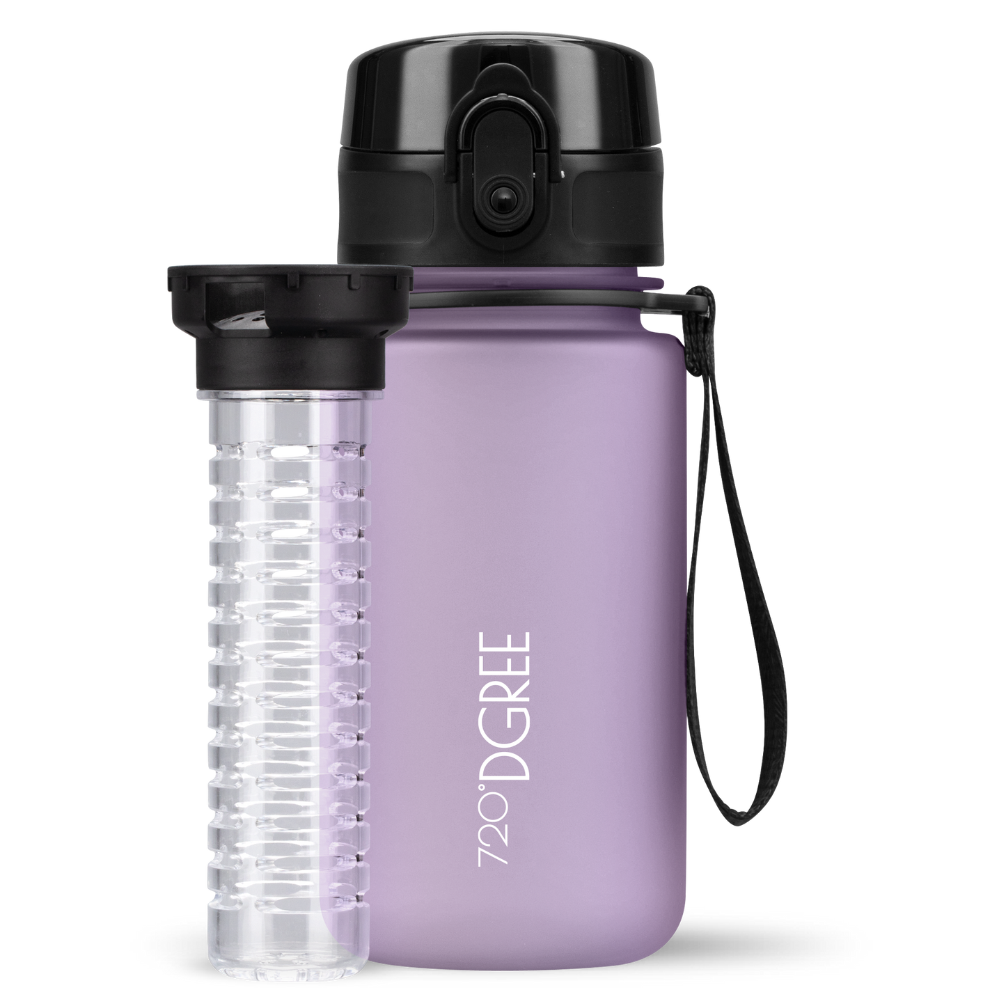 uberBottle Kids Trinkflasche | softTouch Fruchtbehälter - 350ml