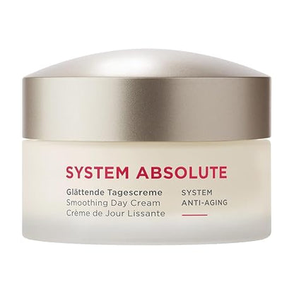 ANNEMARIE BÖRLIND - SYSTEM ABSOLUTE Smoothing Day Cream - Anti Aging Moisturizer with Aloe, Shea, Algae and Jojoba Extracts - Nourishes, Protects, and Hydrates, 1.69 fl. oz.