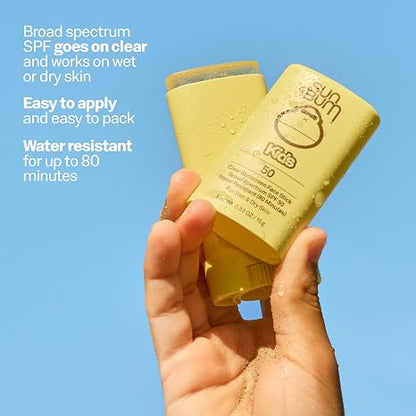 Sun Bum Kids SPF 50 Clear Face Stick Sunscreen, 0.53 fl. oz.