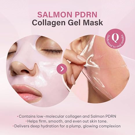 Quasi Salmon PDRN Collagen Mask, 4 Count