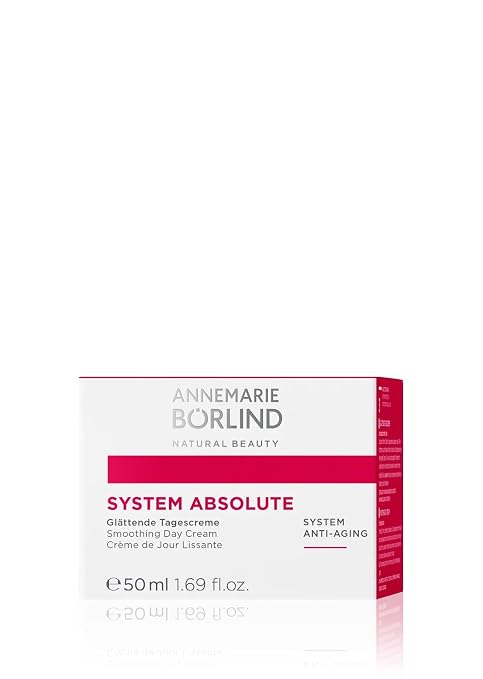 ANNEMARIE BÖRLIND - SYSTEM ABSOLUTE Smoothing Day Cream - Anti Aging Moisturizer with Aloe, Shea, Algae and Jojoba Extracts - Nourishes, Protects, and Hydrates, 1.69 fl. oz.