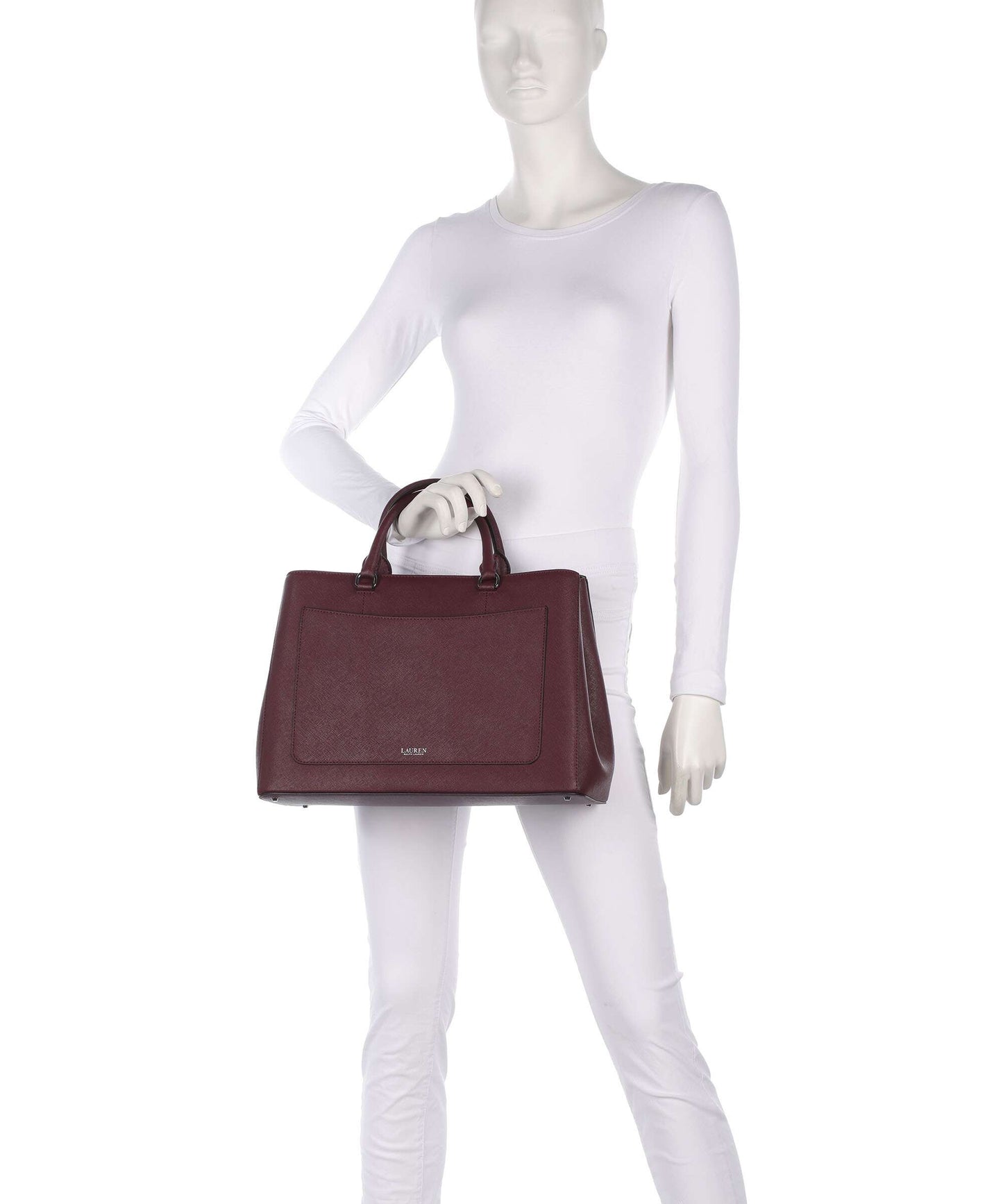 Lauren Ralph Lauren Hanna 37 Handtasche dark garnet