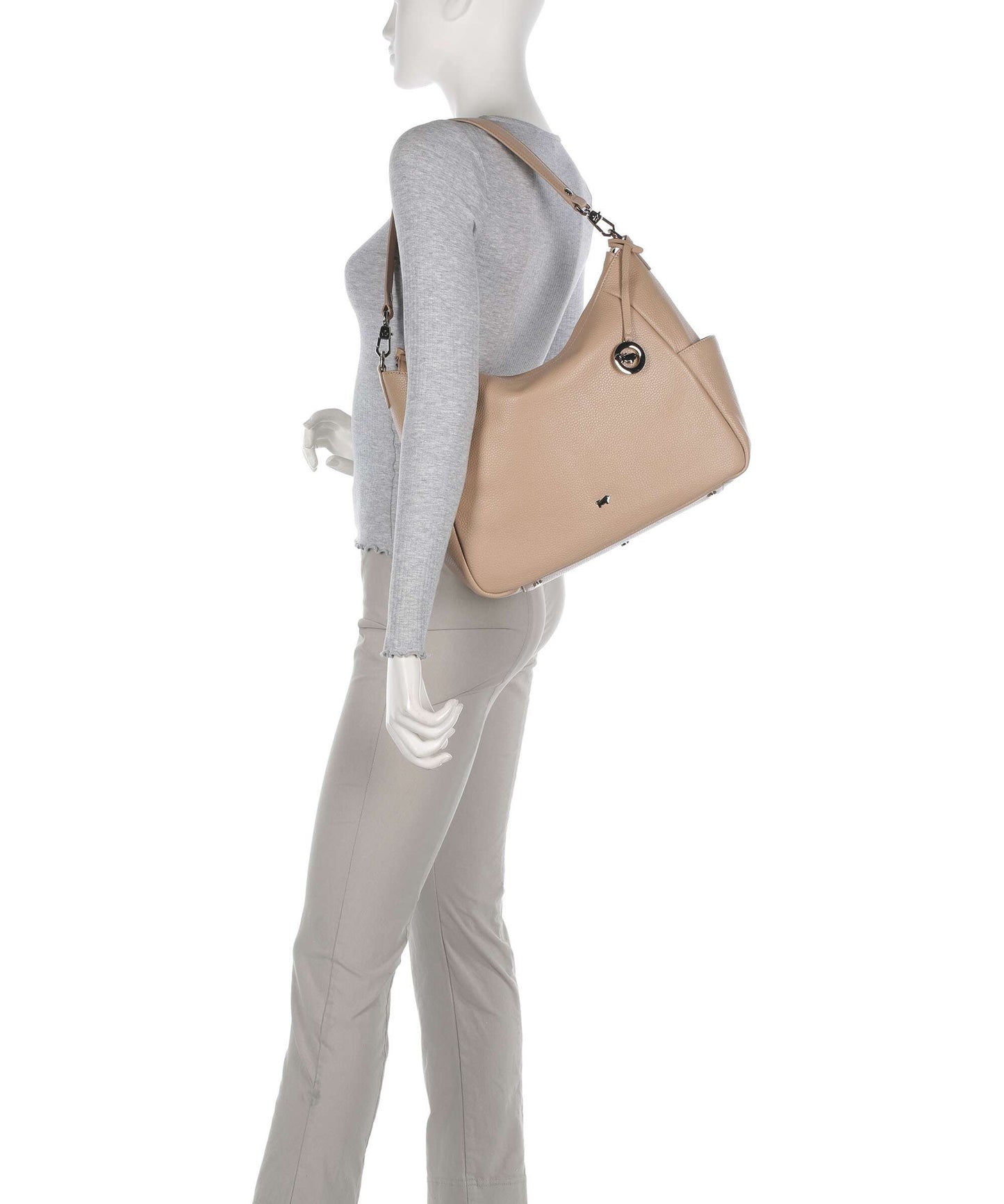 Braun Büffel Hanna Beuteltasche creme
