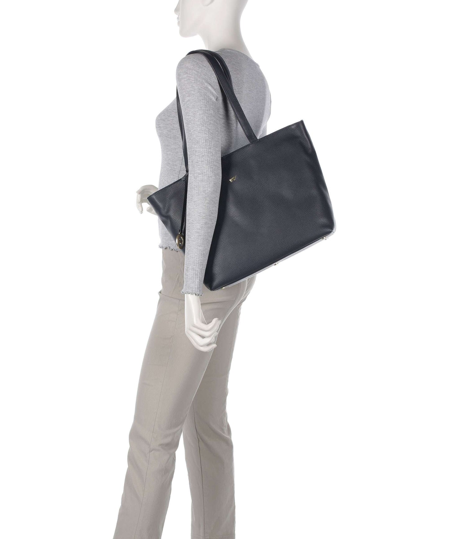 Braun Büffel Hanna Shopper navy