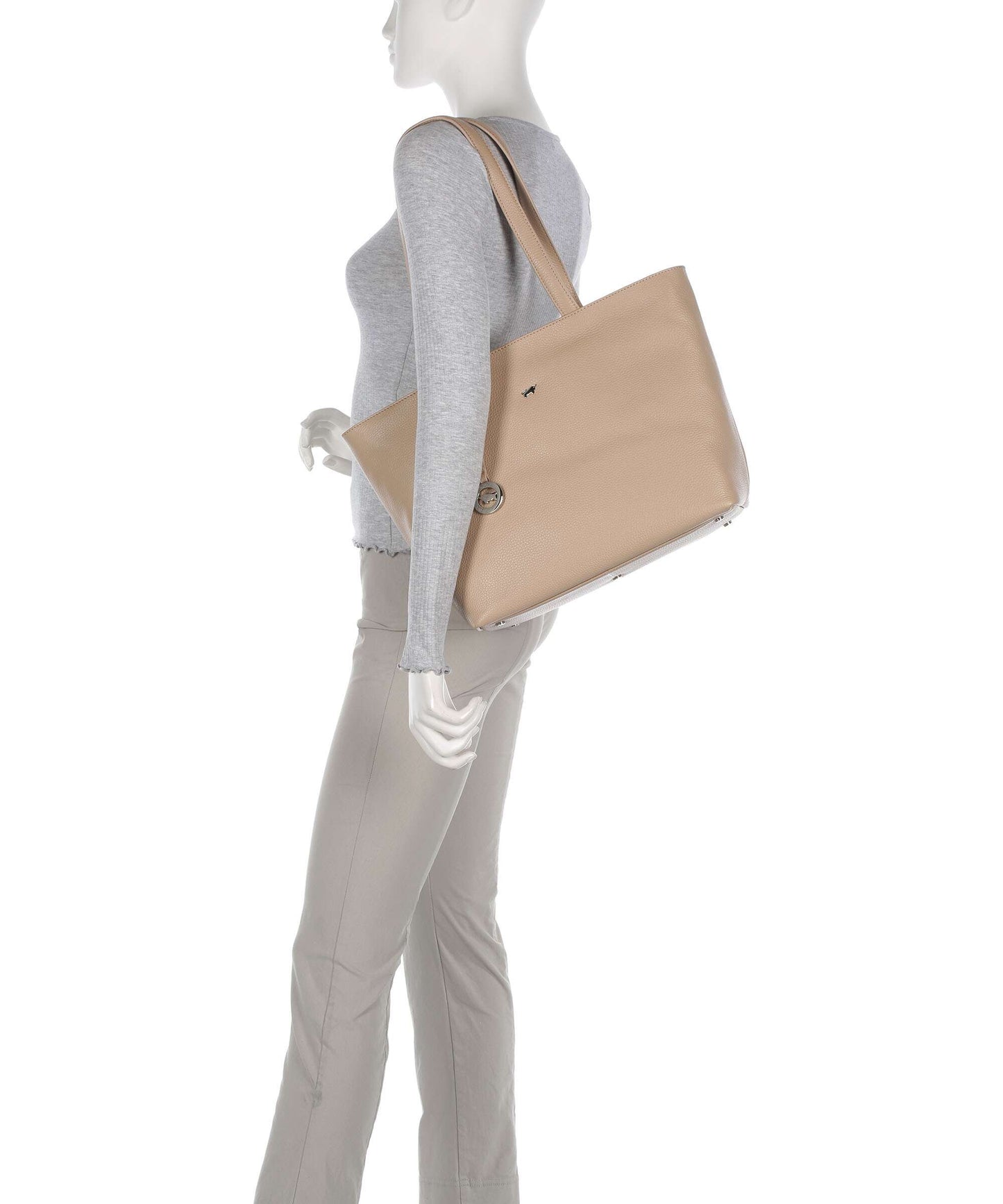 Braun Büffel Hanna Shopper creme