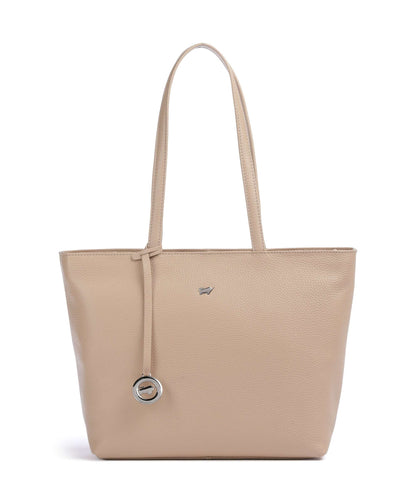 Braun Büffel Hanna S Shopper creme