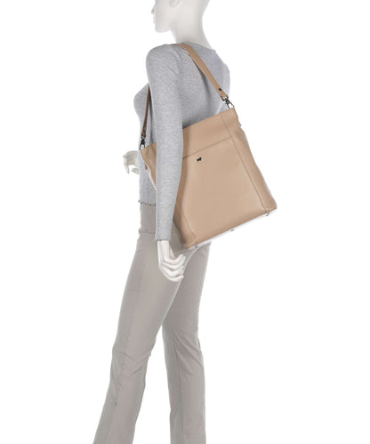 Braun Büffel Hanna Shopper creme