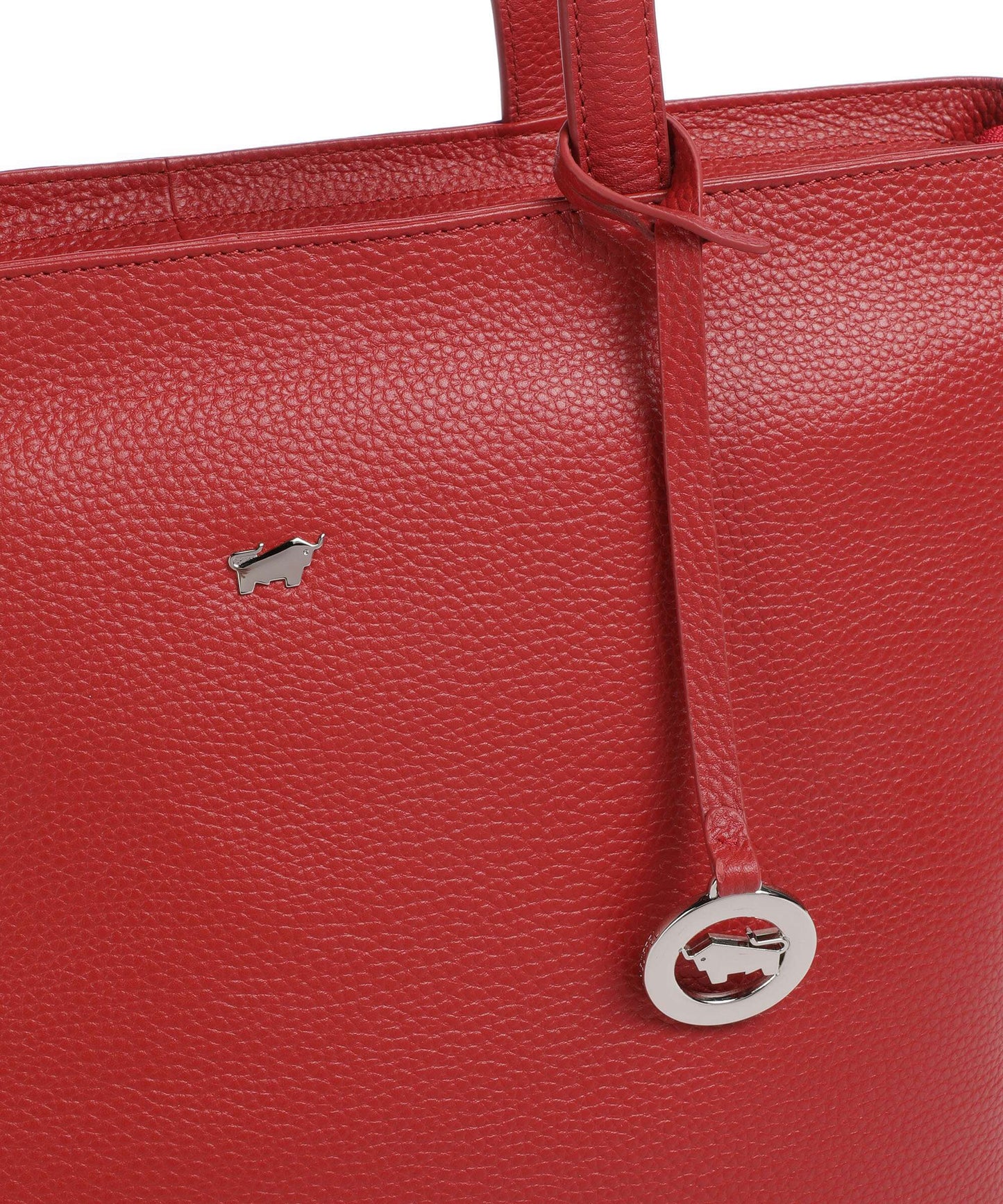 Braun Büffel Hanna Shopper red