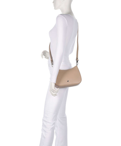 Braun Büffel Hanna Schultertasche creme