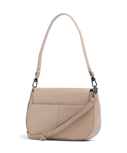 Braun Büffel Hanna S Schultertasche creme