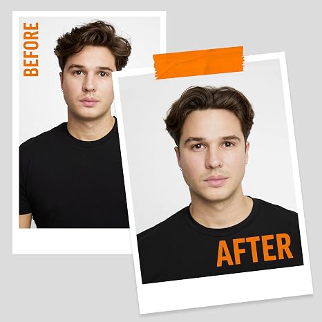 American Crew Men's Hair Gel, Firm Hold, Non-Flaking Styling Product, 13.1 fl. oz.
