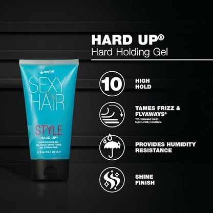 SexyHair Style Hard Up Hard Holding Gel, 5.1 fl. oz.