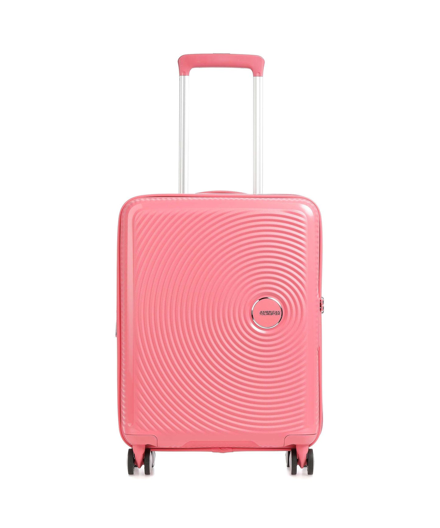 American Tourister Soundbox 4-Rollen Trolley sun kissed coral