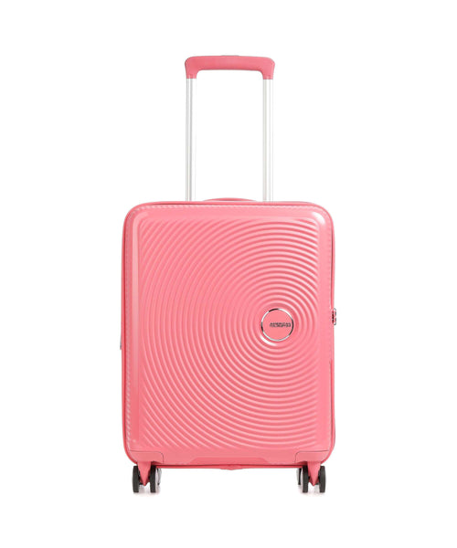 American Tourister Soundbox 4-Rollen Trolley sun kissed coral