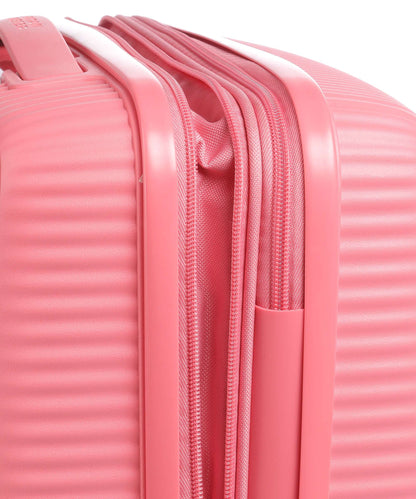 American Tourister Soundbox 4-Rollen Trolley sun kissed coral