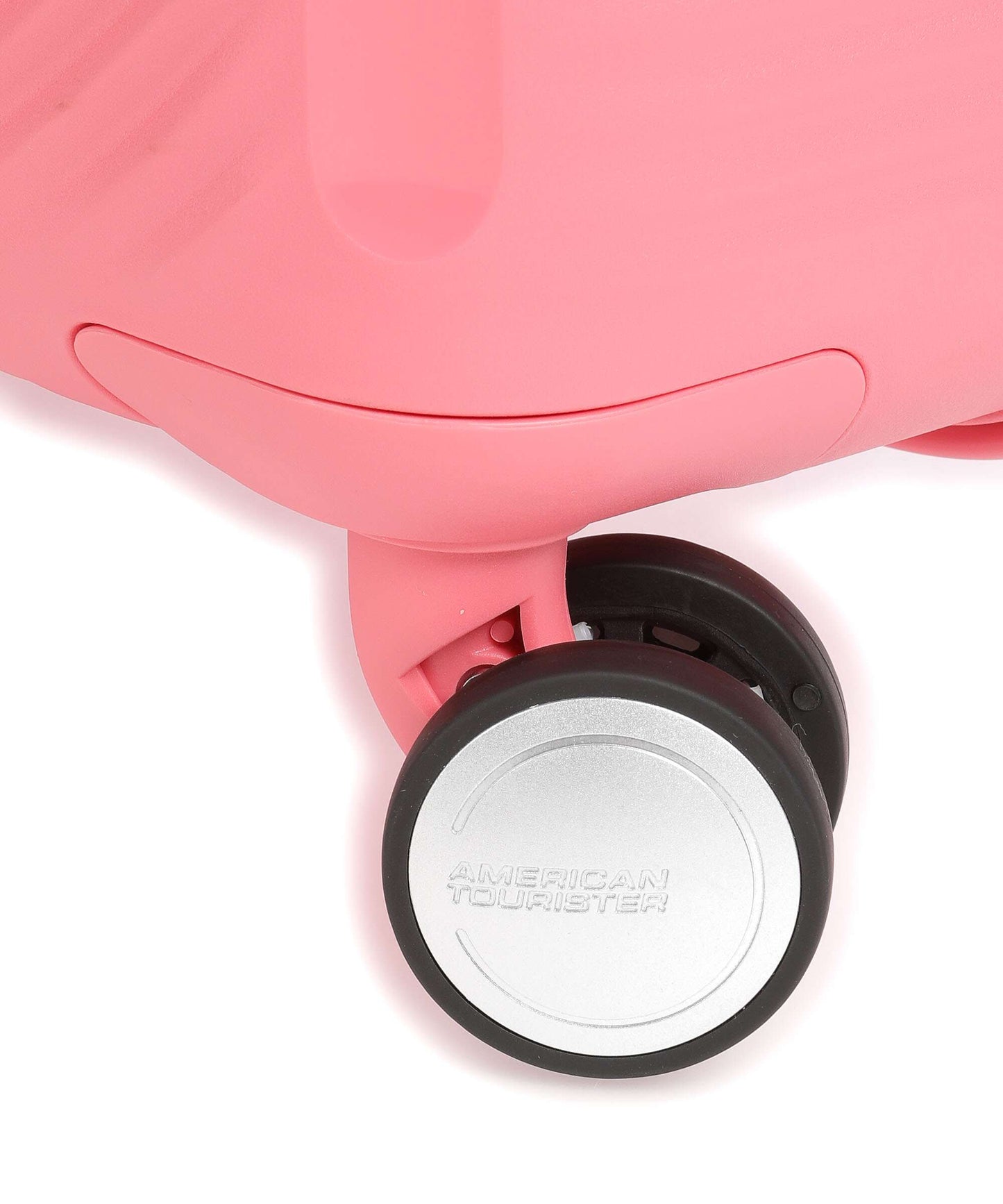 American Tourister Soundbox 4-Rollen Trolley sun kissed coral