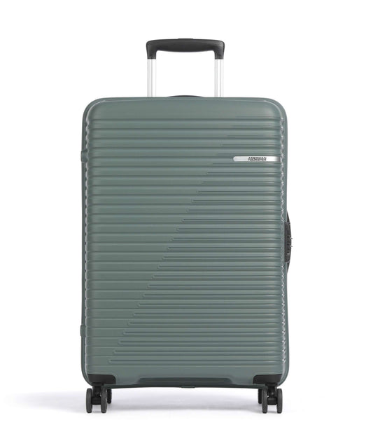 American Tourister Liftoff 4-Rollen Trolley dark olive