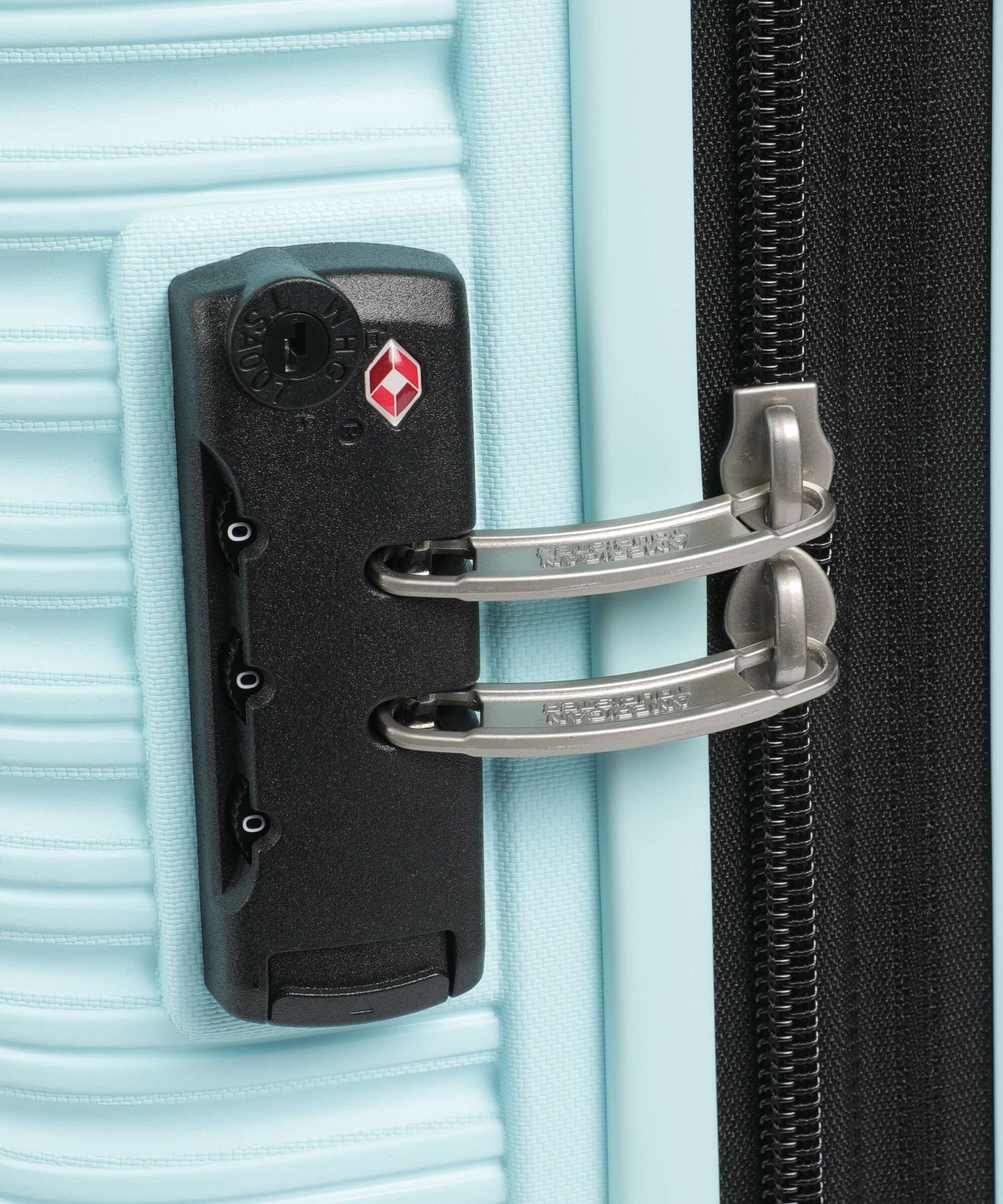 American Tourister Liftoff 4-Rollen Trolley summer blue