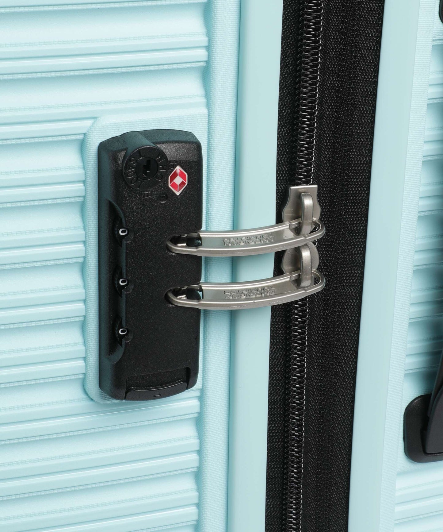 American Tourister Liftoff 4-Rollen Trolley summer blue