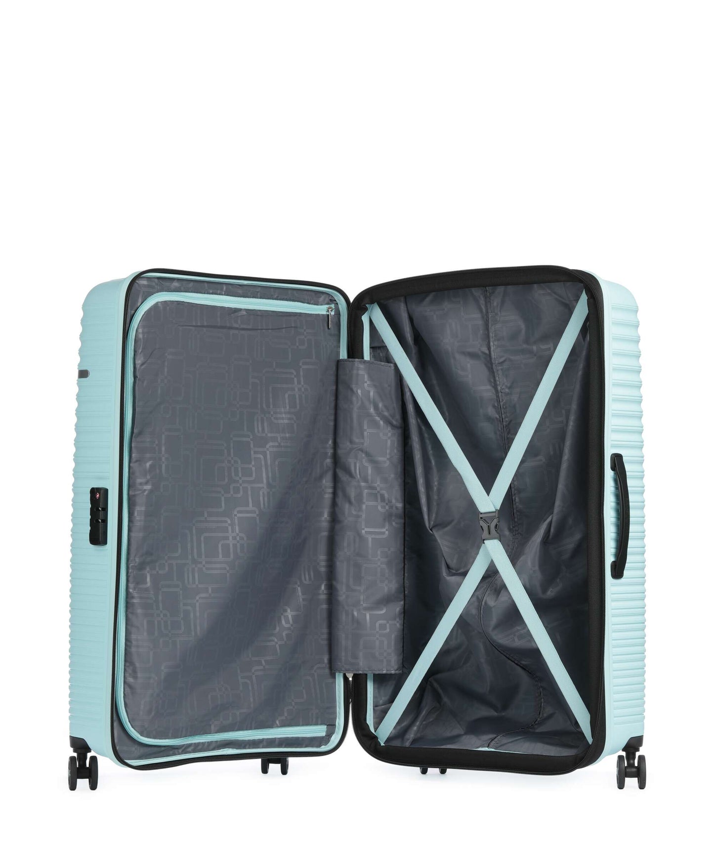 American Tourister Liftoff 4-Rollen Trolley summer blue