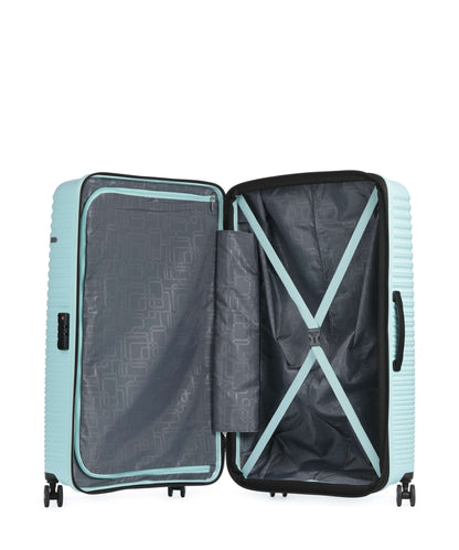 American Tourister Liftoff 4-Rollen Trolley summer blue