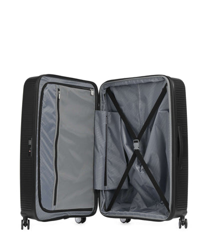 American Tourister Soundbox 4-Rollen Trolley bass black