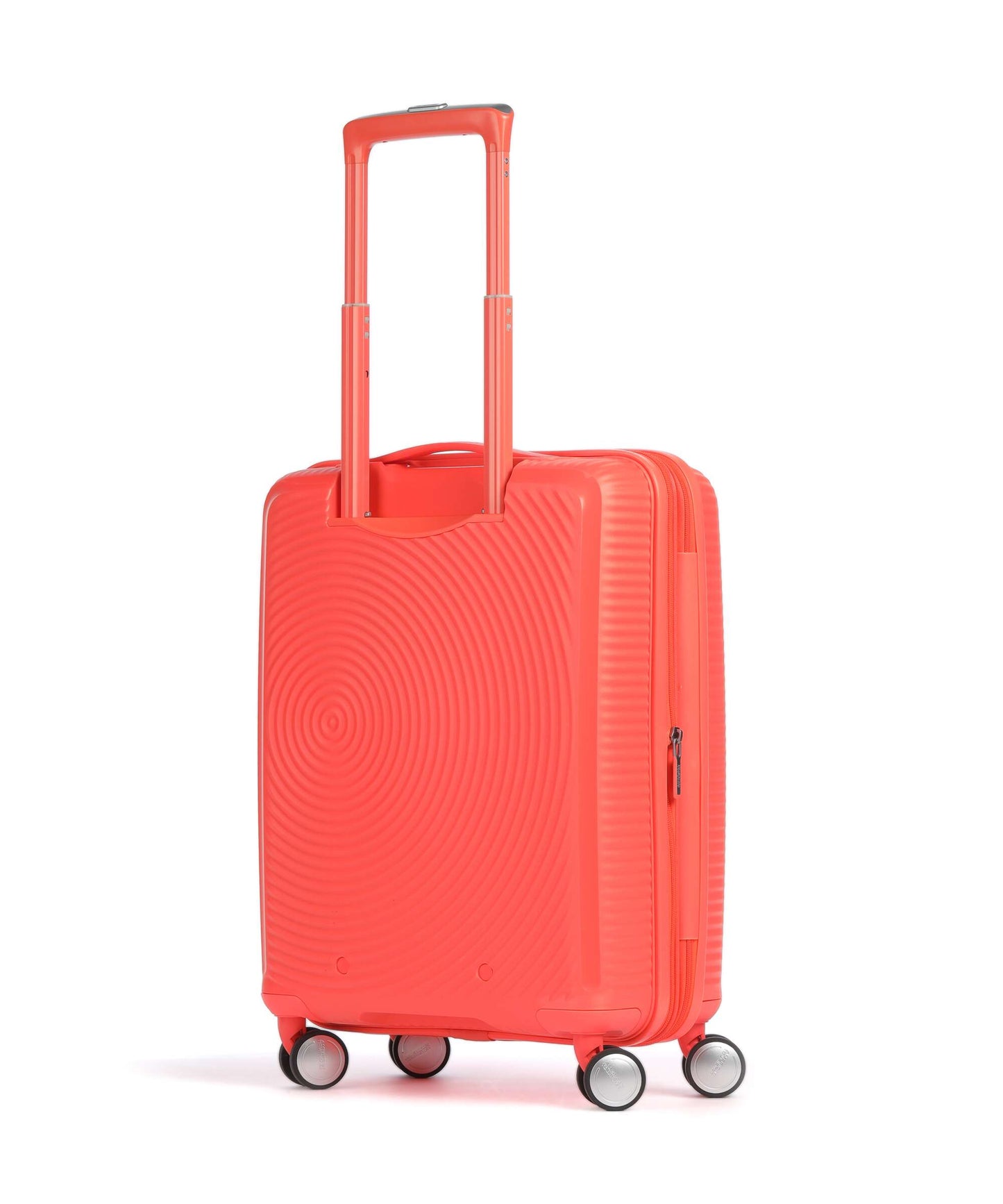 American Tourister Soundbox 4-Rollen Trolley neon orange