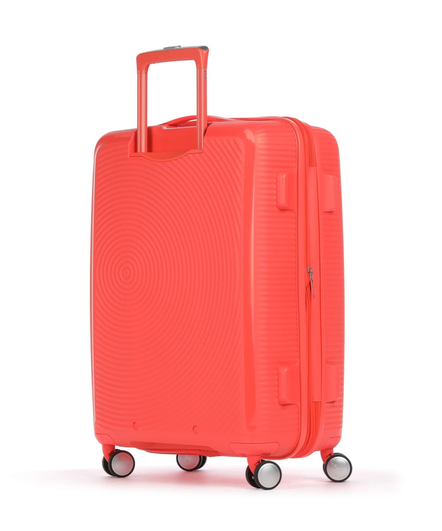American Tourister Soundbox 4-Rollen Trolley neon orange
