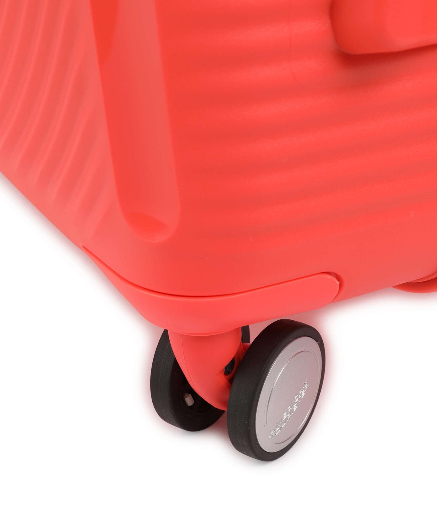 American Tourister Soundbox 4-Rollen Trolley neon orange