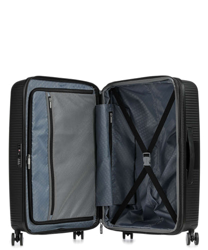 American Tourister Soundbox 4-Rollen Trolley bass black