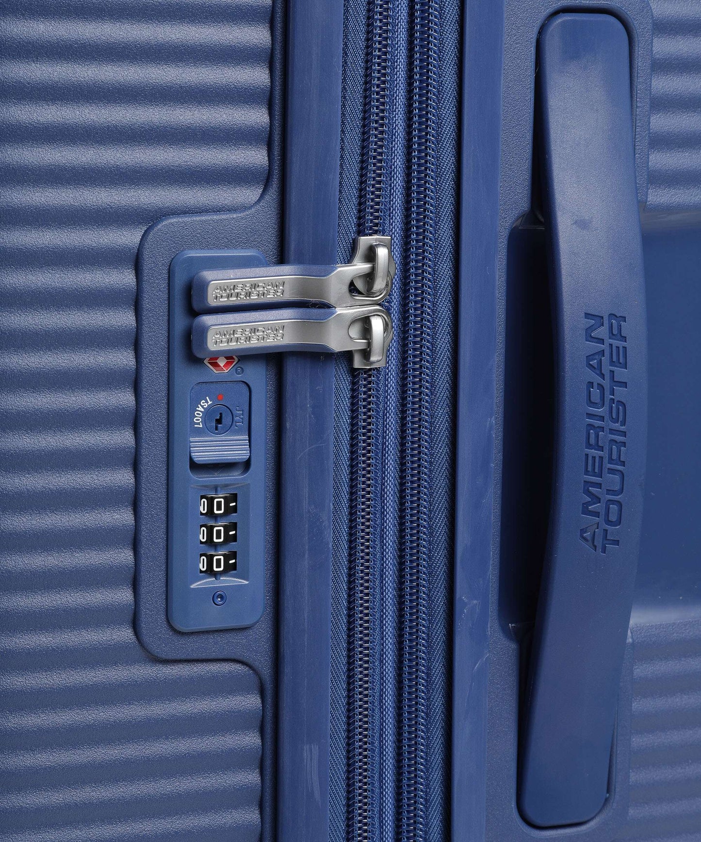 American Tourister Soundbox 4-Rollen Trolley midnight navy