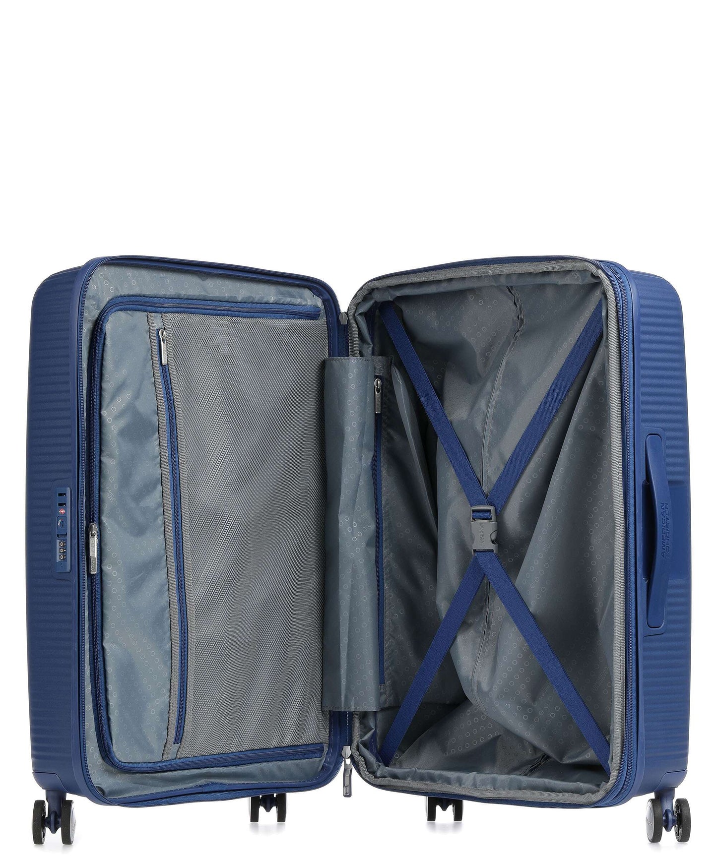 American Tourister Soundbox 4-Rollen Trolley midnight navy