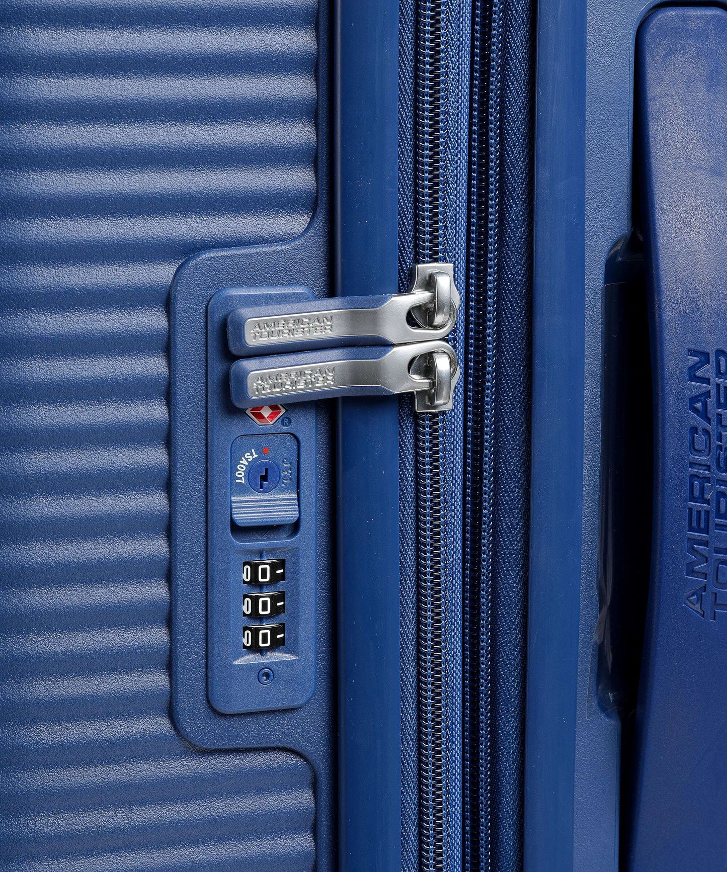 American Tourister Soundbox 4-Rollen Trolley midnight navy