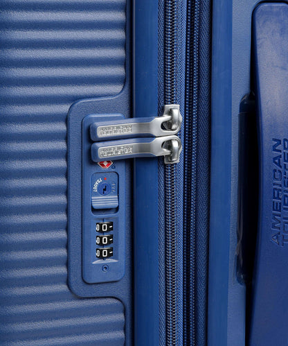 American Tourister Soundbox 4-Rollen Trolley midnight navy