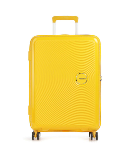 American Tourister Soundbox 4-Rollen Trolley golden yellow