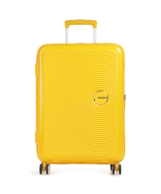 American Tourister Soundbox 4-Rollen Trolley golden yellow