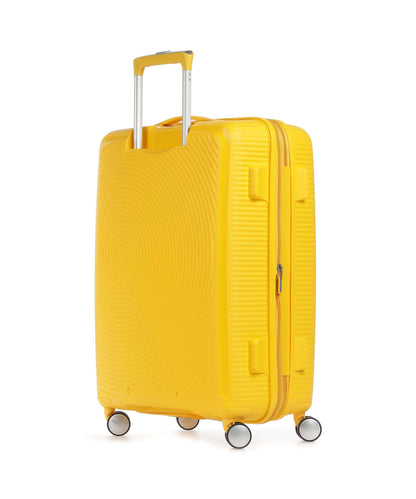 American Tourister Soundbox 4-Rollen Trolley golden yellow