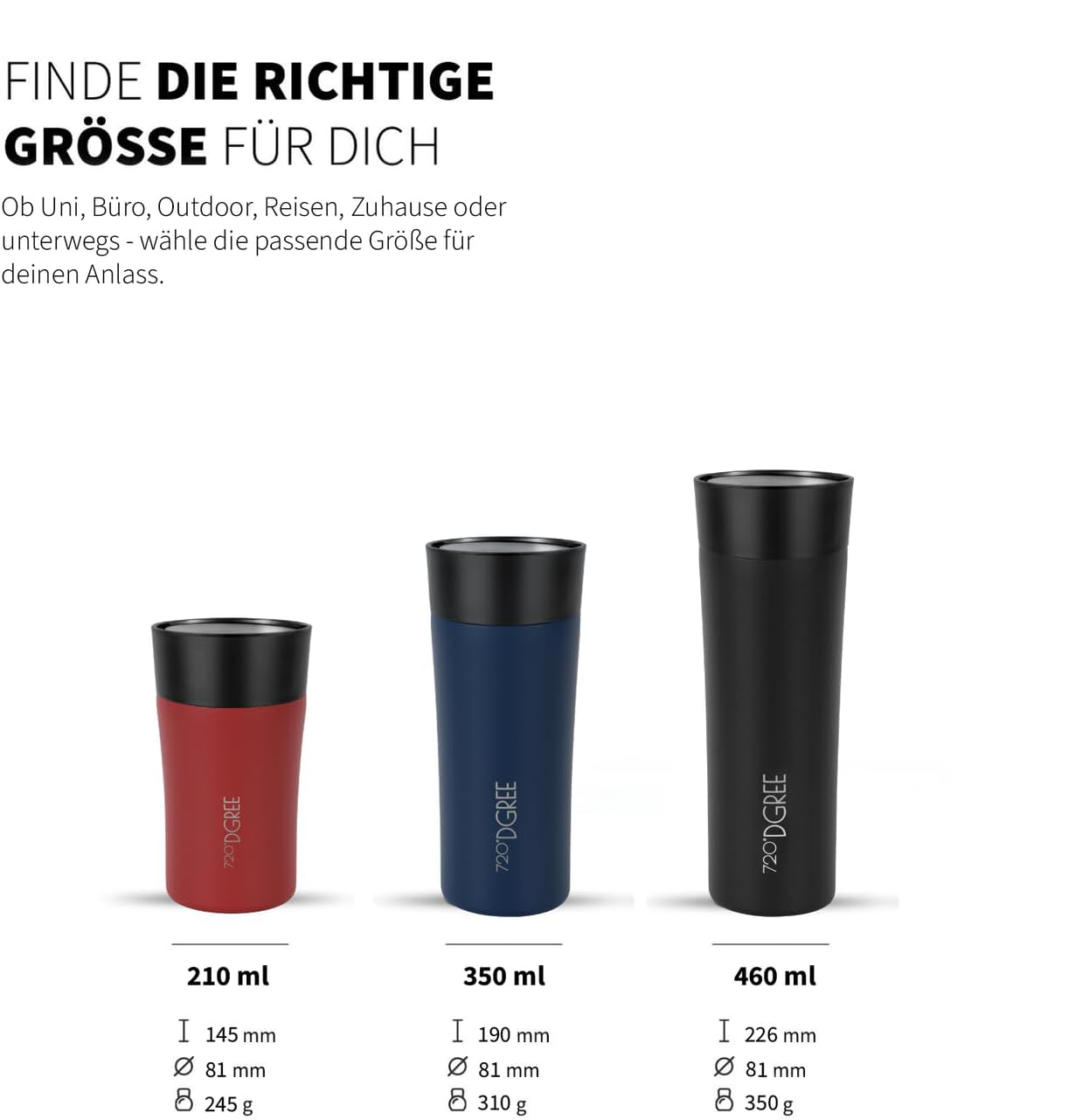 PleasureToGo 2.0 - Edelstahl Thermo-Kaffeebecher