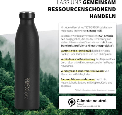 milkyBottle | Elegante & stylische Isolierflasche aus Edelstahl