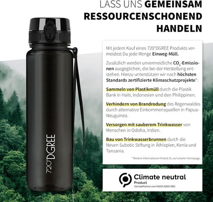 uberBottle Trinkflasche | crystalClear Sieb