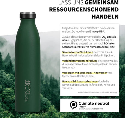 milkyBottle | Elegante & stylische Isolierflasche aus Edelstahl