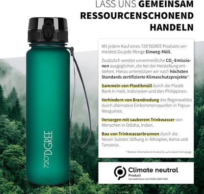 uberBottle Trinkflasche | softTouch Fruchtbehälter