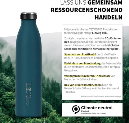milkyBottle | Elegante & stylische Isolierflasche aus Edelstahl