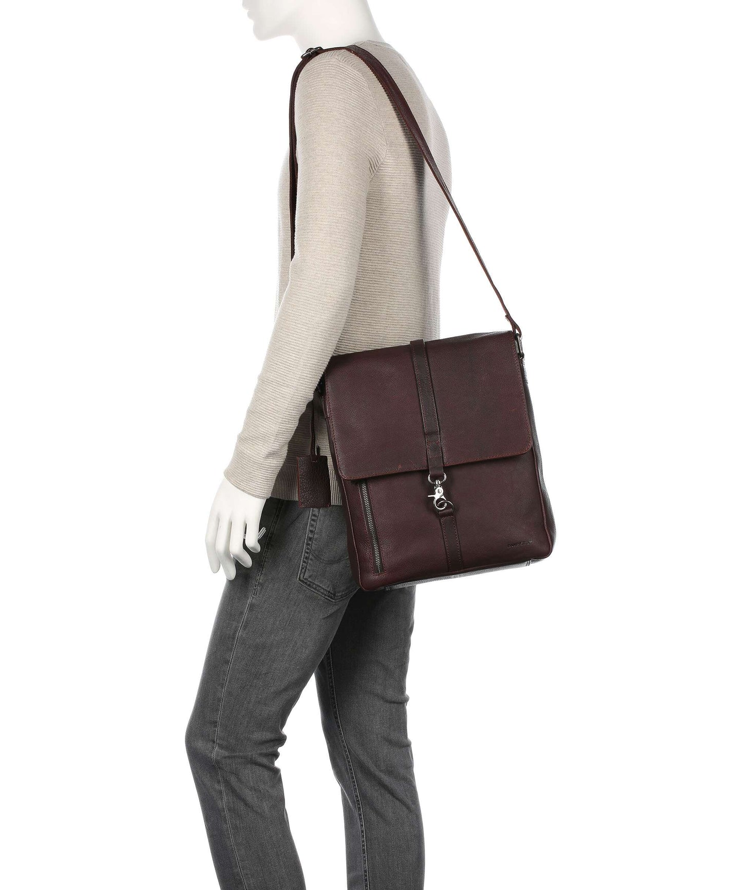 Burkely Antique Avery Schultertasche brown