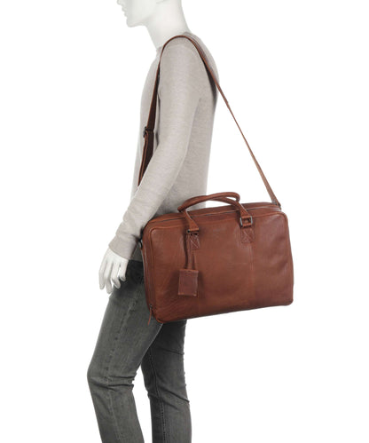 Burkely Antique Avery Aktentasche tan