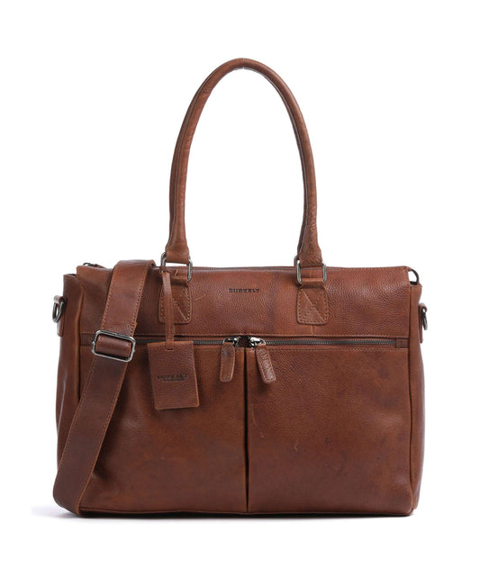 Burkely Antique Avery Aktentasche cognac
