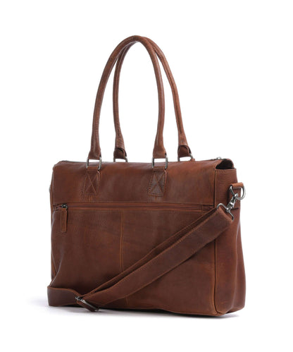 Burkely Antique Avery Aktentasche cognac