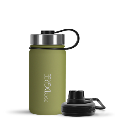 noLimit Kids | Isolier Trinkflasche aus Edelstahl inkl. Sportdeckel